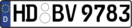 HD-BV9783