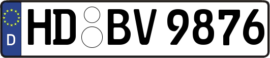 HD-BV9876