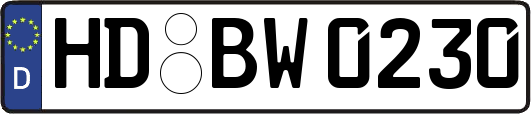 HD-BW0230