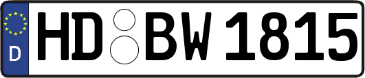 HD-BW1815