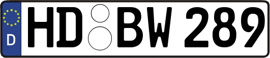 HD-BW289