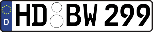 HD-BW299