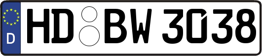 HD-BW3038