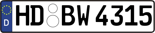 HD-BW4315
