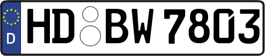 HD-BW7803