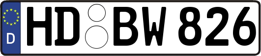 HD-BW826