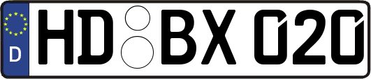 HD-BX020