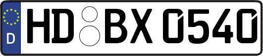 HD-BX0540