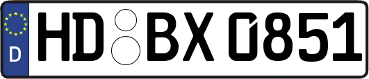 HD-BX0851