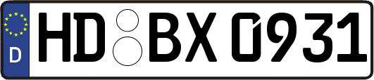 HD-BX0931