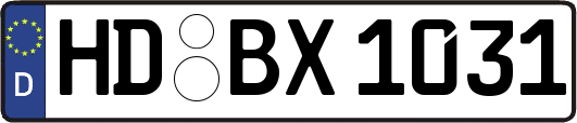 HD-BX1031