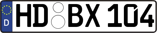 HD-BX104