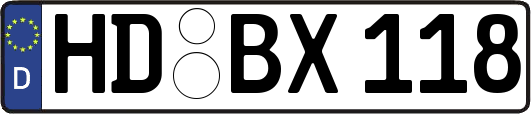 HD-BX118