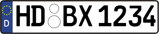 HD-BX1234