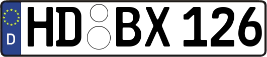 HD-BX126