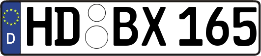 HD-BX165