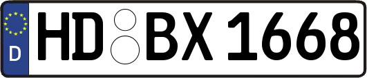 HD-BX1668