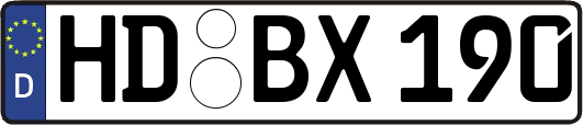 HD-BX190