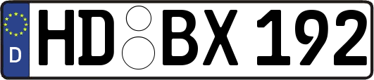 HD-BX192