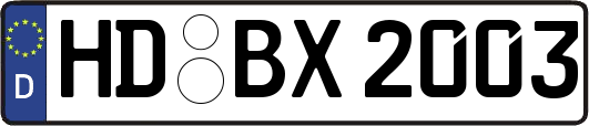 HD-BX2003
