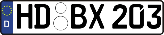 HD-BX203