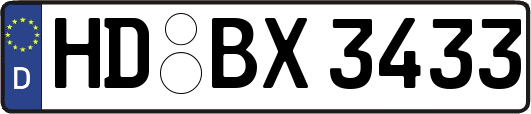 HD-BX3433