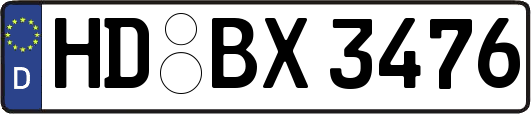 HD-BX3476