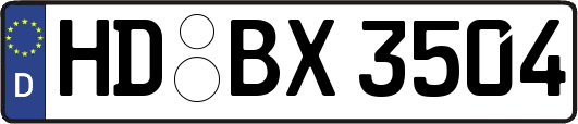 HD-BX3504