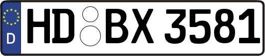 HD-BX3581