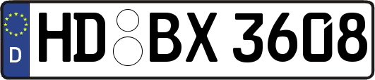 HD-BX3608