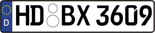 HD-BX3609