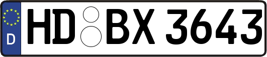 HD-BX3643