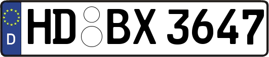 HD-BX3647