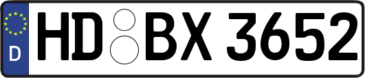 HD-BX3652