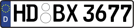 HD-BX3677