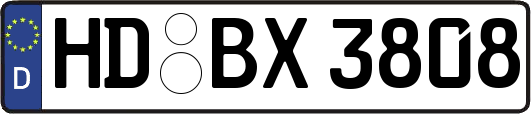 HD-BX3808