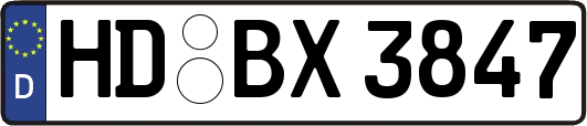 HD-BX3847