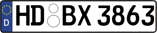 HD-BX3863