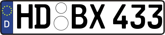 HD-BX433