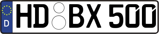 HD-BX500