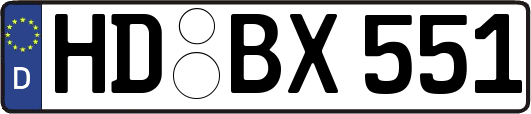 HD-BX551