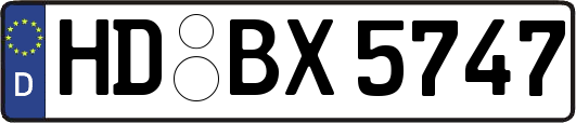 HD-BX5747