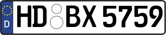 HD-BX5759