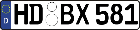 HD-BX581