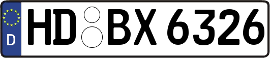 HD-BX6326