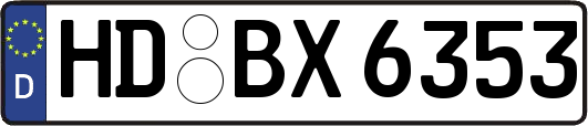 HD-BX6353