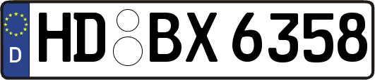 HD-BX6358
