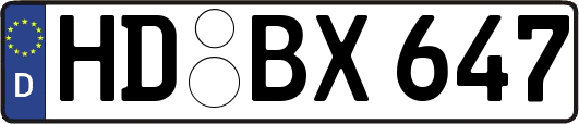 HD-BX647