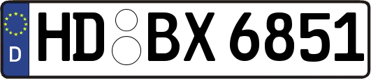 HD-BX6851