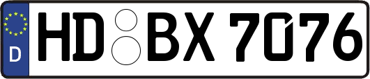 HD-BX7076